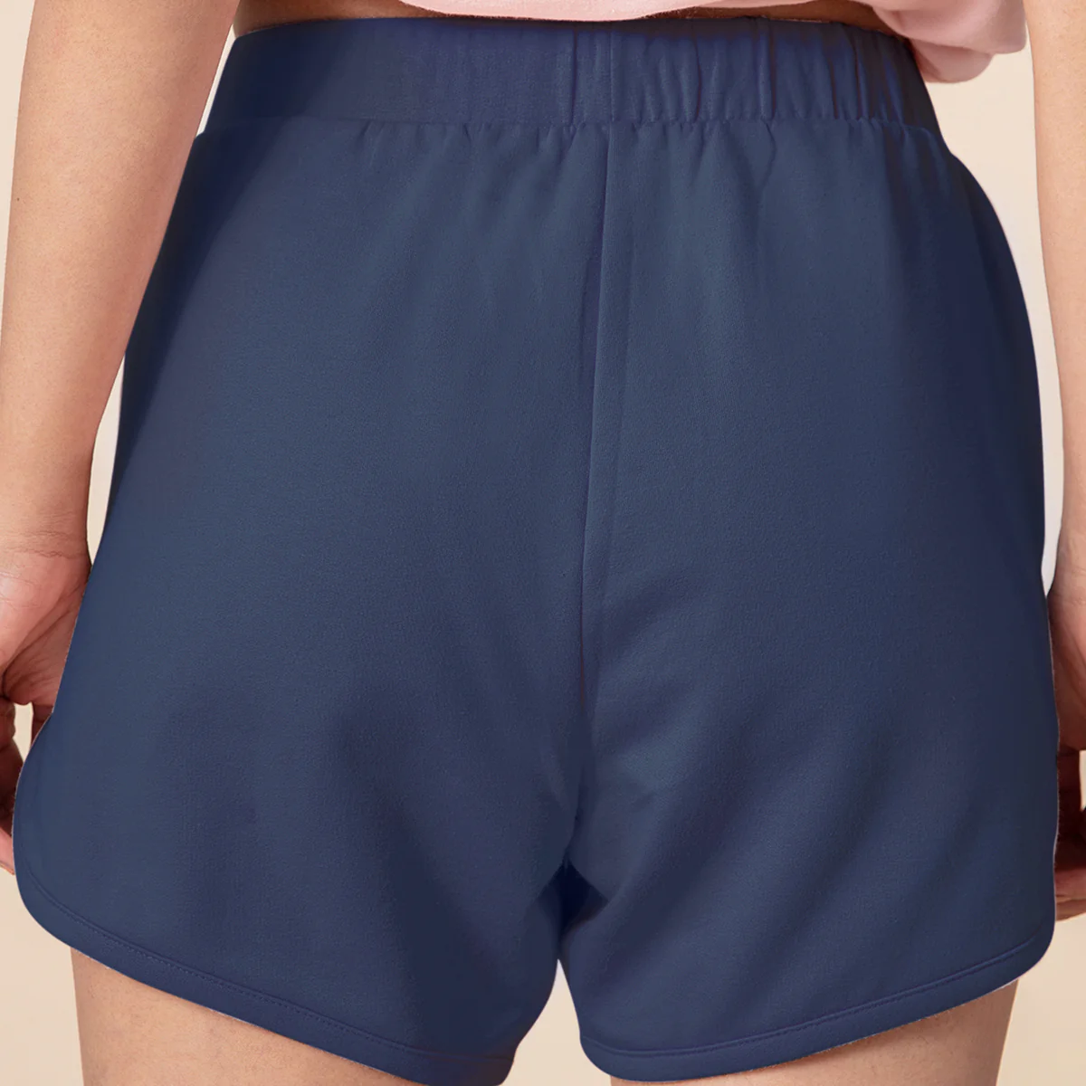 Chill-Pill Cotton Terry Shorts Nykd All Day-NYK039-Peacoat Navy - Image 4