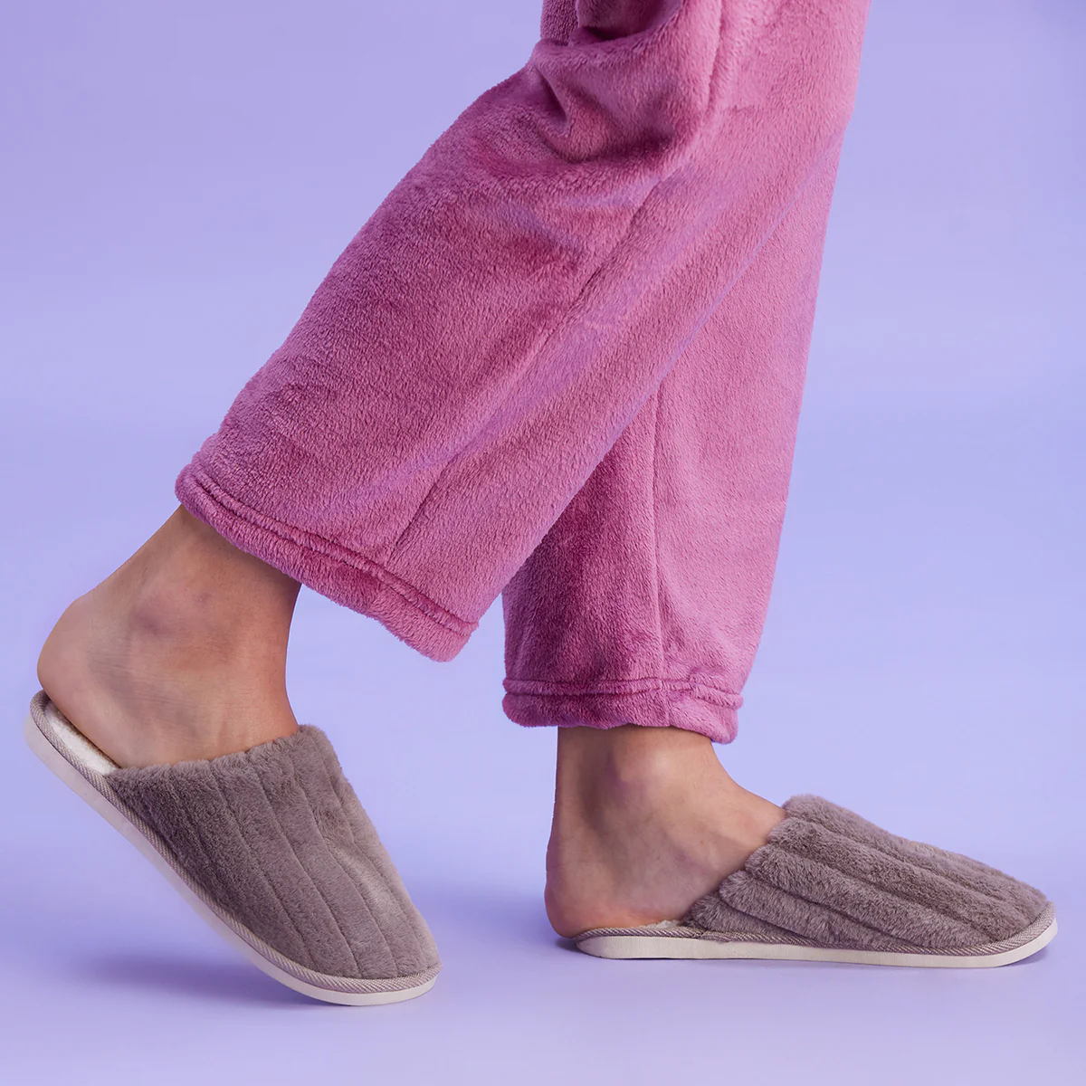 Fur Mules-NYSL05-Brown - Image 3