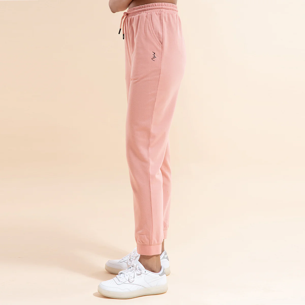 Nykd All Day Classic Utility Jogger-NYAT221-Mellow rose - Image 3